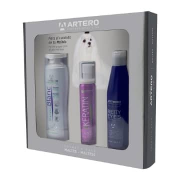 Artero Pack higiene completo para Bichón Maltés
