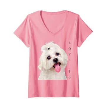 Regalos Originales para Maltés Lovers 13 Camisa perro Maltés regalo para dueños