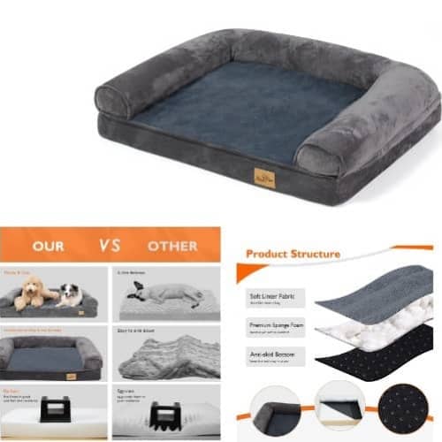 bingopaw cama ortopedica perro grande comprar