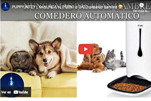 Puppy Kitty: Mejor Dispensador de Pienso Automático para Perros y Gatos 10 video tutorial como usar comedero automatico puppy kitty