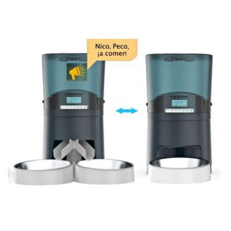 Top 10 Mejores Comederos Automáticos para perros y gatos 10 honeyguaridan mejo dispensador pienso doble para perros comprar