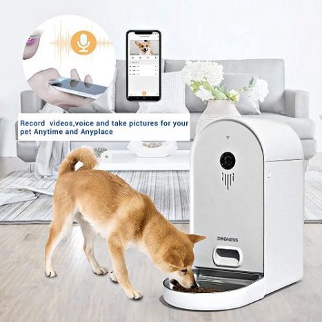 Top 10 Mejores Comederos Automáticos para perros y gatos 21 dogness-smart-comedero-inteligente-perro-con-camara-comprar