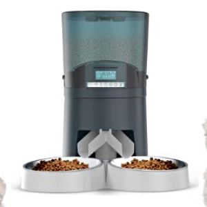 Top 10 Mejores Comederos Automáticos para perros y gatos 4 honeyguardian-mejor-comedero-automatico-doble-para-dos-perros