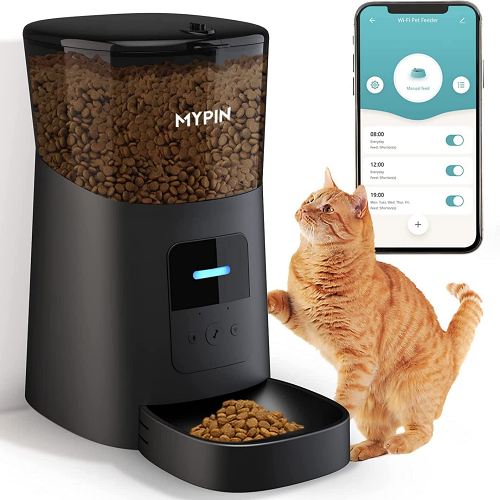 Mejores Comederos para Perros Bichón Maltés 20 imipaw comedero-automatico inteligente para-perros