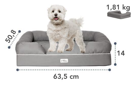 cama-viscoelastica para perro pequeño pefusion tamaño
