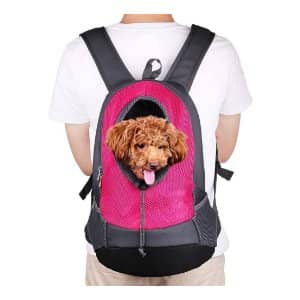 NHSUNRAY mochila para llevar perro pequeño