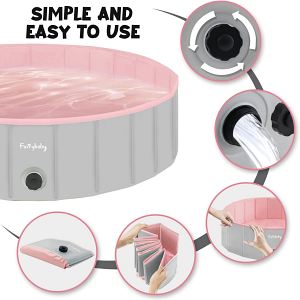 piscina plegable perros 