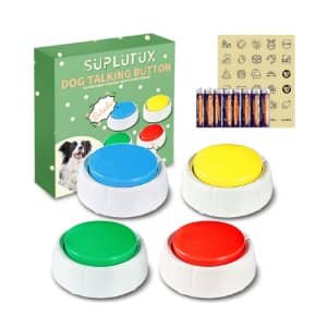 juguete interactivo botones entrenamiento perros