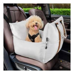 Mejores Asientos de Coche para Perros Bichón Maltés: Top 5 y Opiniones 9 asiento coche perro con correa seguridad