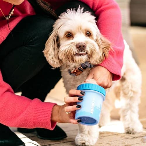 dexas limpiador de patas para perros pequeños