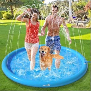 splash pad tapete de agua verano para mascotas