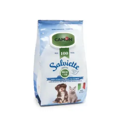 Productos Higiene para Perros Bichón Maltés 42 camon toallitas para perros con aloe vera amazon