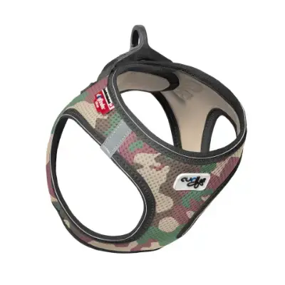 Curli Chaleco de malla arnés para perros miniatura toy