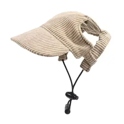 Ropa para Perros Bichón Maltés 37 Gorra de béisbol para perros ajustable