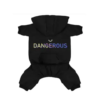 Ropa para Perros Bichón Maltés 16 Isefia Sudadera Suéter de lana con capucha para perros pequeños