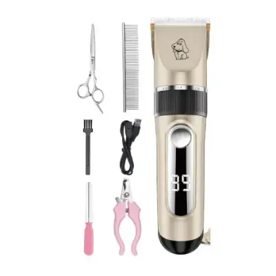 Cortapelos para mascotas todo cuerpo inalámbrico recargable