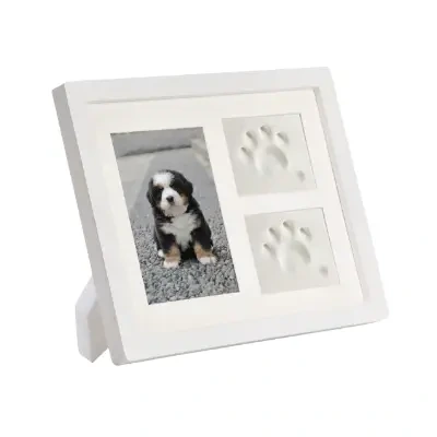 marco con foto perro y su huella amazon