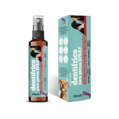 Productos Higiene para Perros Bichón Maltés 10 MyPetPrime Pasta dientes spray perro con arginina