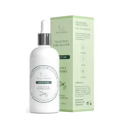 Nina Woof Limpiador oídos perros vegano aloe