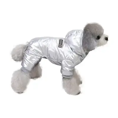 Ropa para Perros Bichón Maltés 11 Petcute Chaqueta impermeable con cápucha cálida para perros