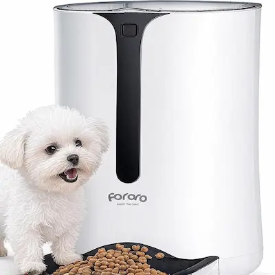 Mejores Accesorios para Perros Bichón Maltés (Adultos) 7 faroro marca comederos automaticos para perros
