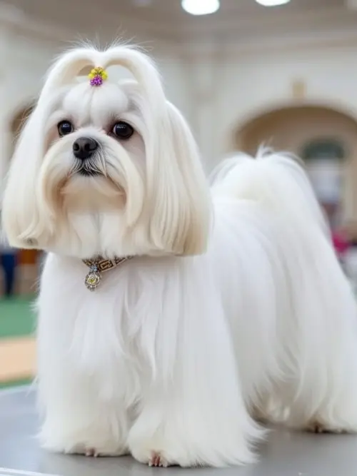 bichon maltes exposición de belleza del Westminster Kennel Club curiosidades