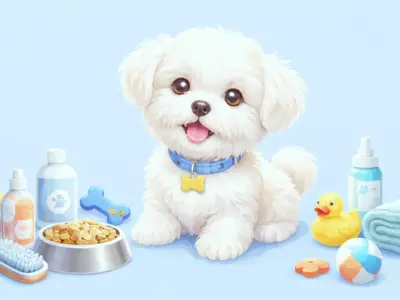 Cuidados de un Cachorro Bichón Maltés: Guía Completa 1 cuidados a un Bichón Maltés cachorro