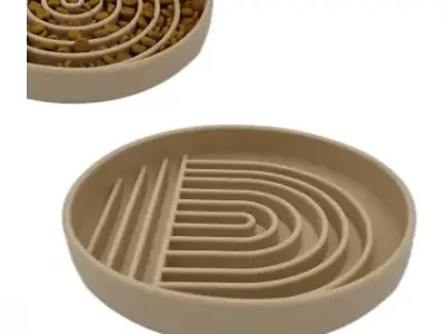 dashos Comedero antivoracidad para Perro maltes